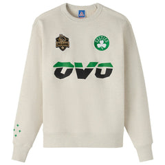 NBA - Boston Celtics OVO x NBA Fleece Sweatshirt - Natural