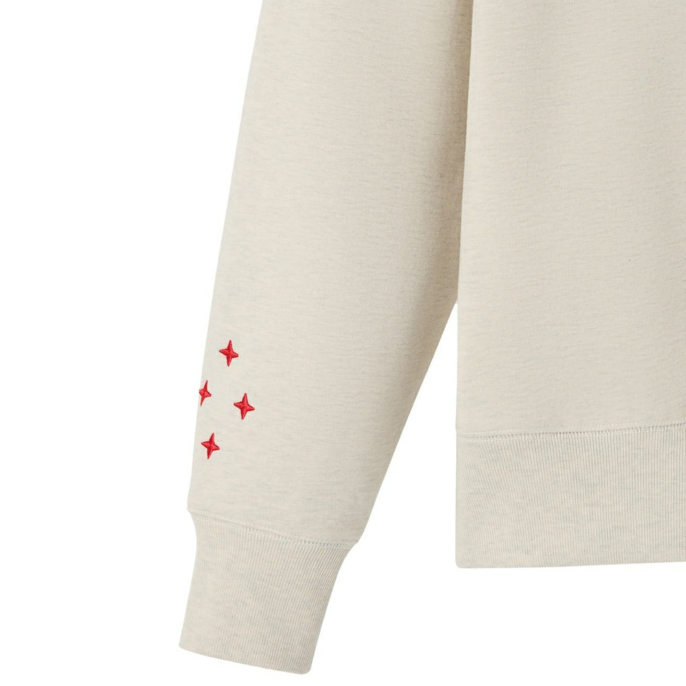 NBA - Chicago Bulls OVO x NBA Fleece Sweatshirt - Natural