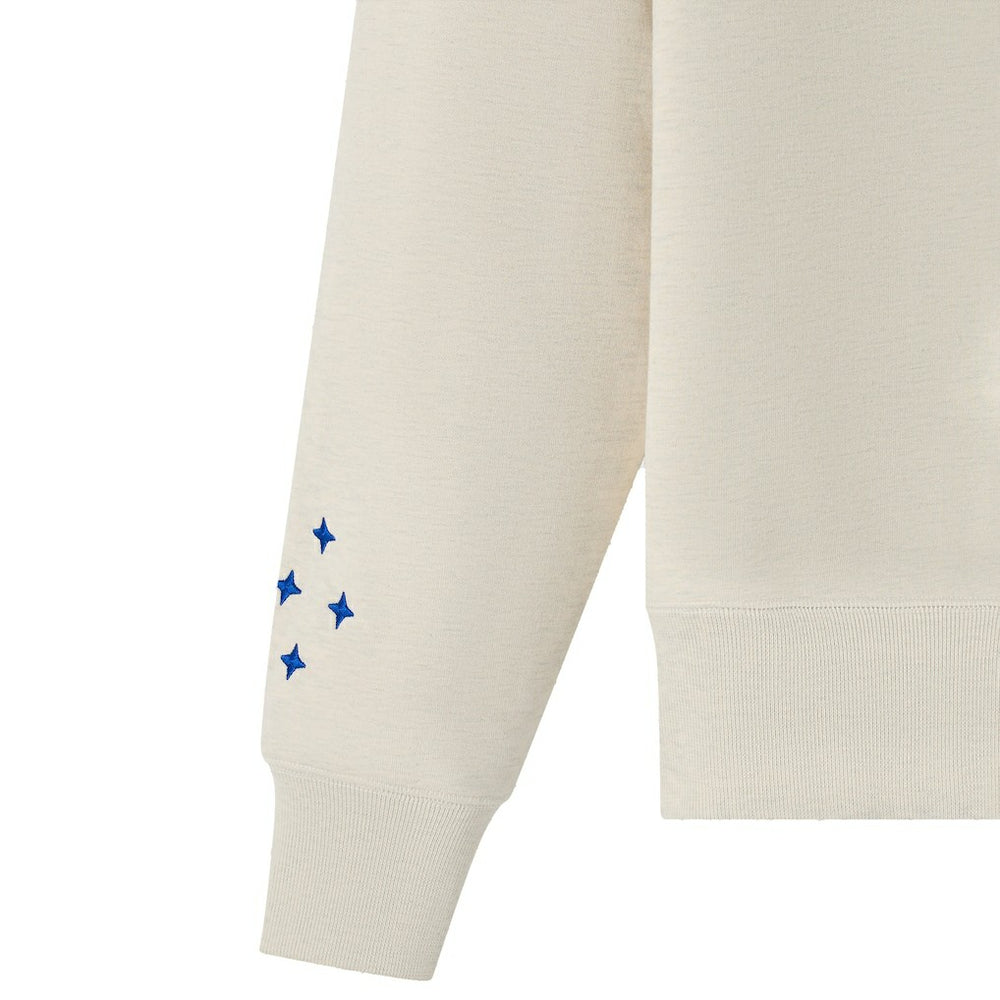 NBA - Golden State Warriors OVO x NBA Fleece Sweatshirt - Natural