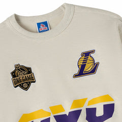 NBA - Los Angeles Lakers OVO x NBA Fleece Sweatshirt - Natural