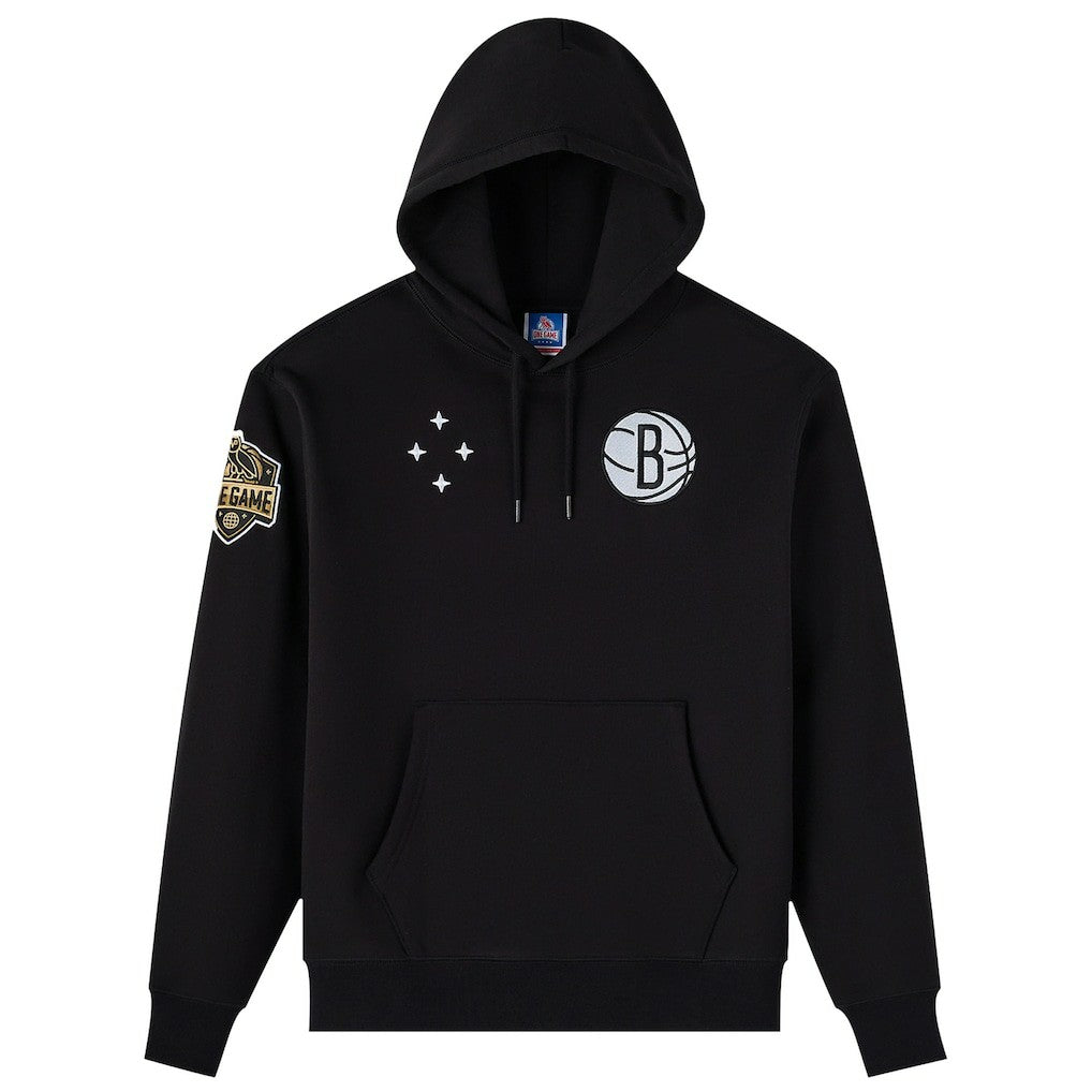 NBA - Brooklyn Nets OVO x NBA Fleece Hoodie - Black