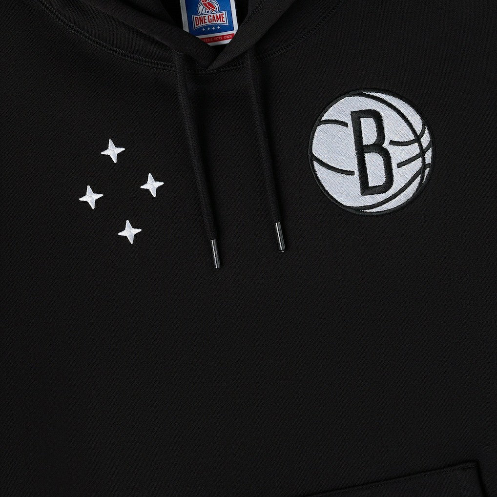 NBA - Brooklyn Nets OVO x NBA Fleece Hoodie - Black