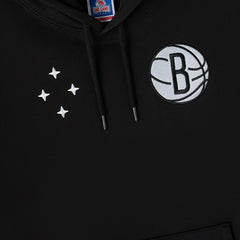 NBA - Brooklyn Nets OVO x NBA Fleece Hoodie - Black
