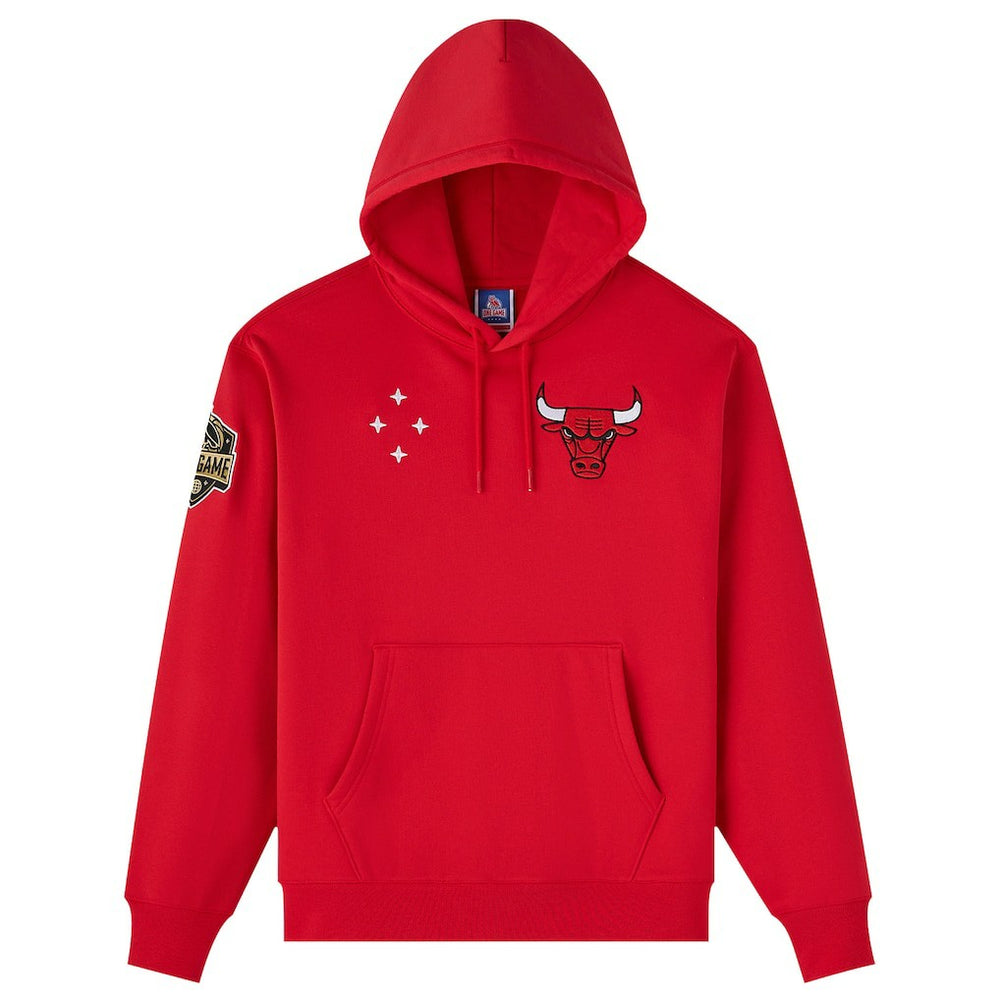 NBA - Chicago Bulls OVO x NBA Fleece Hoodie - Red