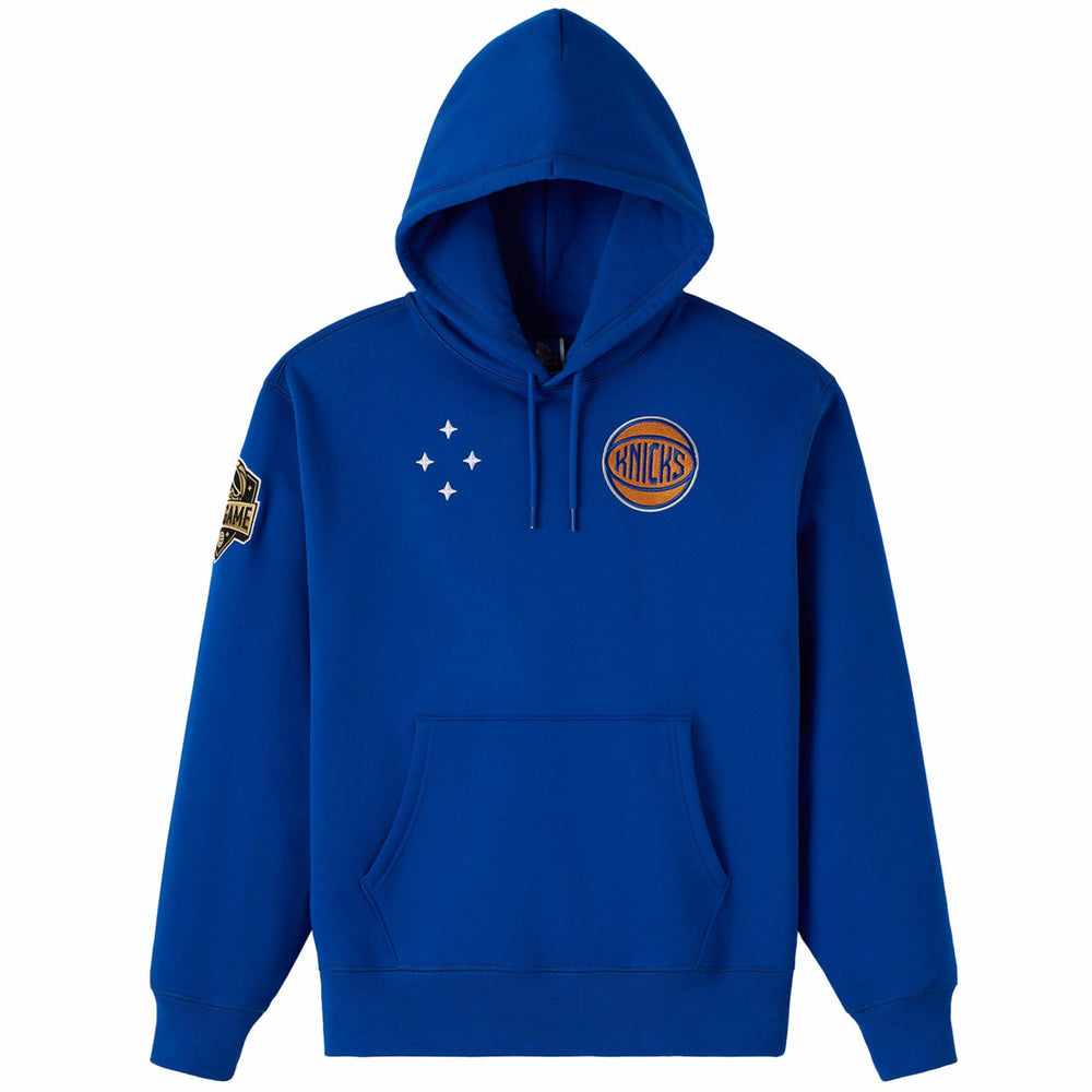 NBA - New York Knicks OVO x NBA Fleece Hoodie - Blue