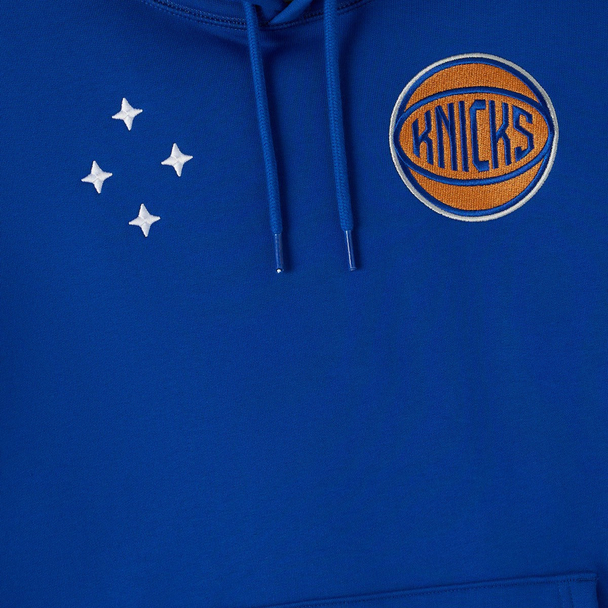 NBA - New York Knicks OVO x NBA Fleece Hoodie - Blue