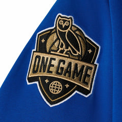 NBA - New York Knicks OVO x NBA Fleece Hoodie - Blue