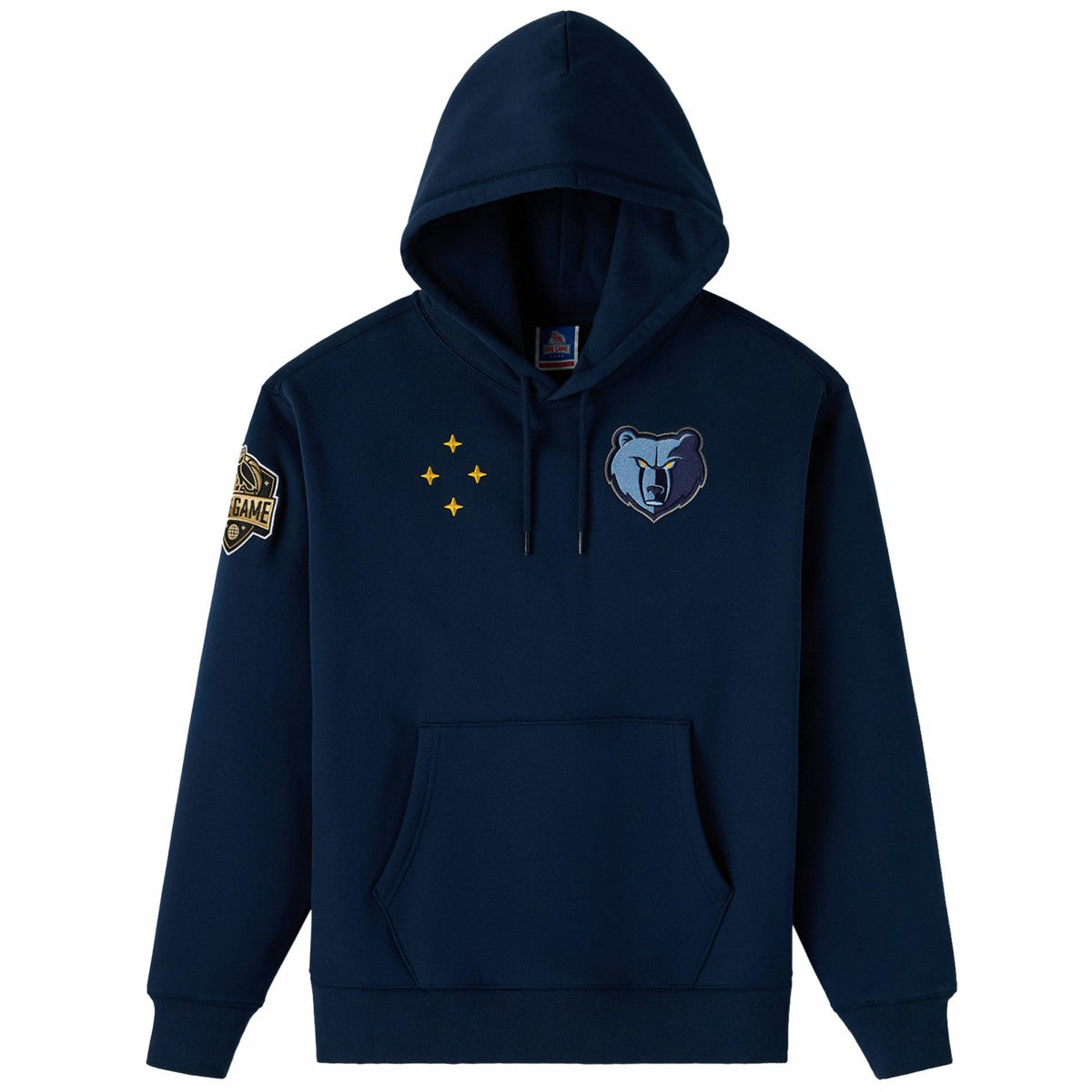 NBA - Memphis Grizzlies OVO x NBA Fleece Hoodie - Navy
