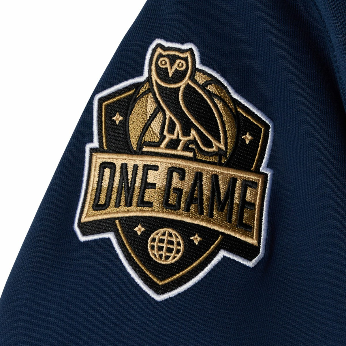 NBA - Memphis Grizzlies OVO x NBA Fleece Hoodie - Navy