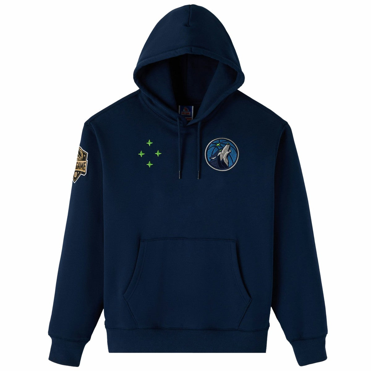 NBA - Minnesota Timberwolves OVO x NBA Fleece Hoodie - Navy