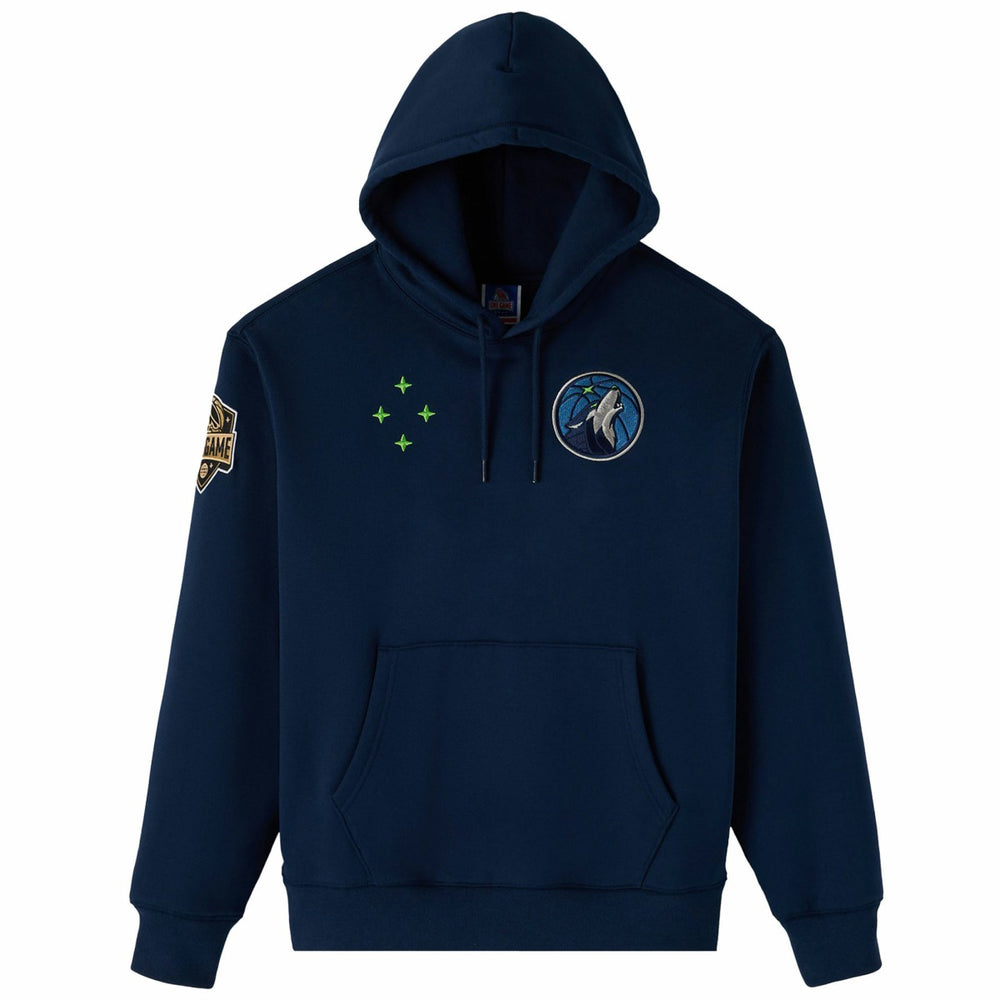 NBA - Minnesota Timberwolves OVO x NBA Fleece Hoodie - Navy