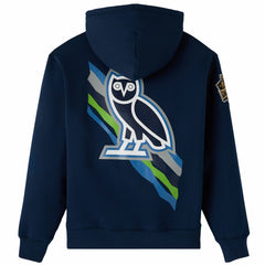 NBA - Minnesota Timberwolves OVO x NBA Fleece Hoodie - Navy