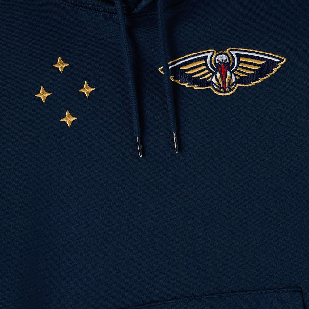NBA - New Orleans Pelicans OVO x NBA Fleece Hoodie - Navy