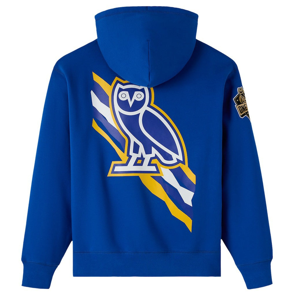 NBA - Golden State Warriors OVO x NBA Fleece Hoodie - Royal
