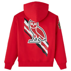 NBA - Houston Rockets OVO x NBA Fleece Hoodie - Red