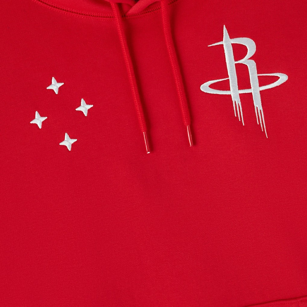 NBA - Houston Rockets OVO x NBA Fleece Hoodie - Red