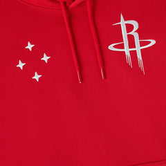 NBA - Houston Rockets OVO x NBA Fleece Hoodie - Red