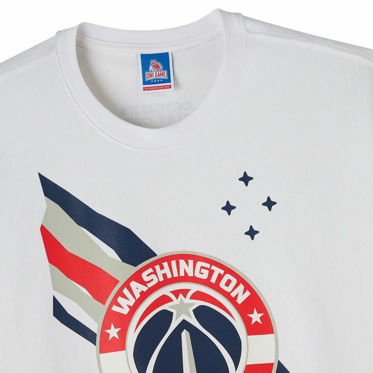 NBA - Washington Wizards OVO x NBA Heavyweight T-Shirt - White