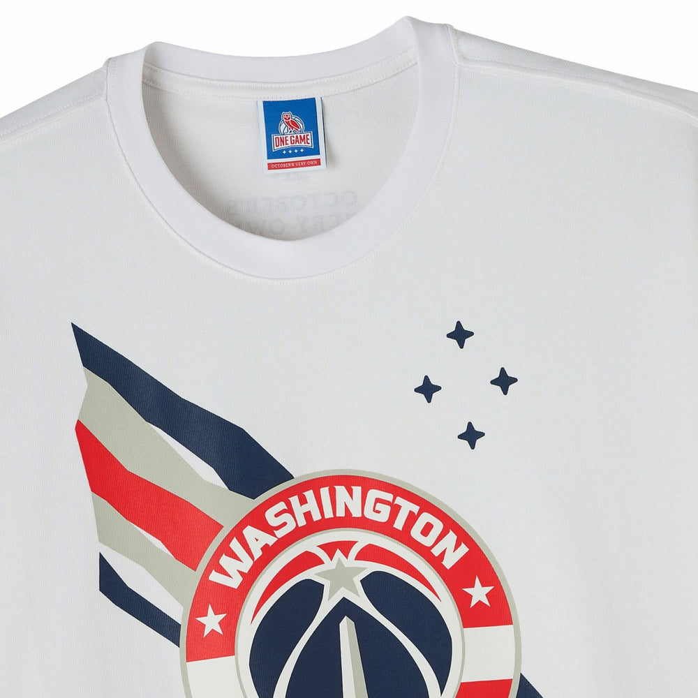 NBA - Washington Wizards OVO x NBA Heavyweight T-Shirt - White