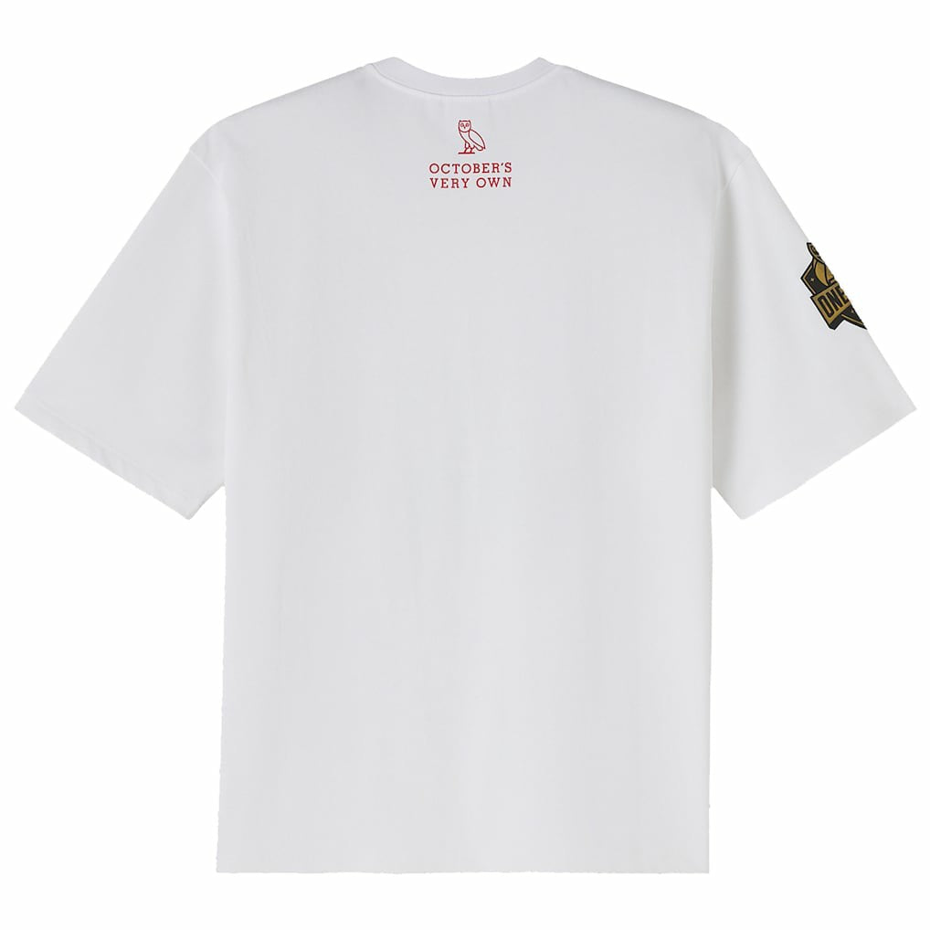 NBA - Houston Rockets OVO x NBA Heavyweight T-Shirt - White