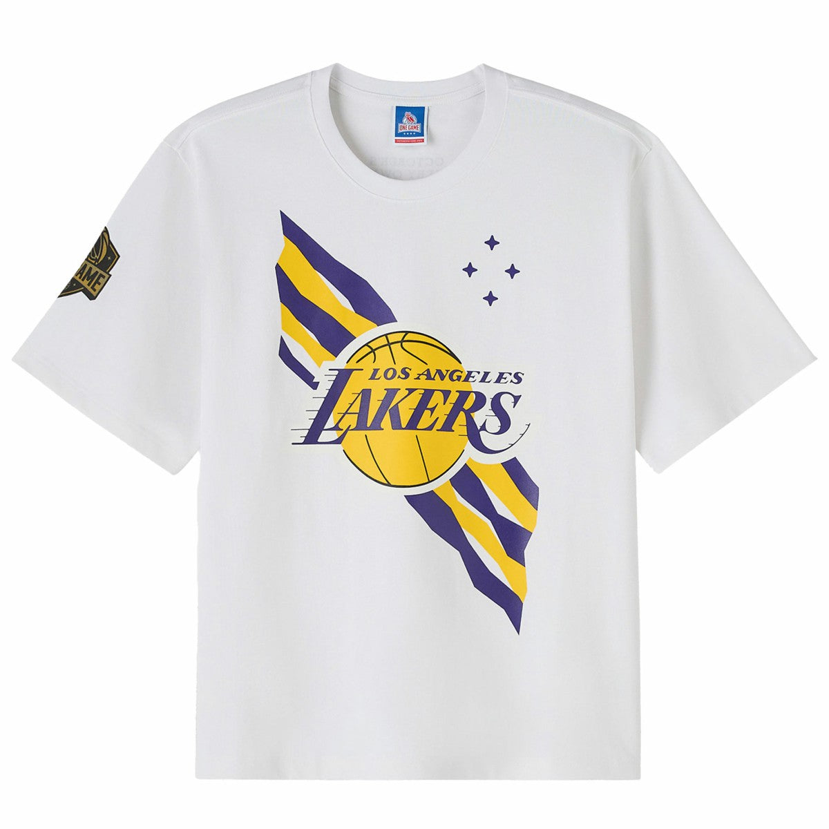 NBA - Los Angeles Lakers OVO x NBA Heavyweight T-Shirt - White