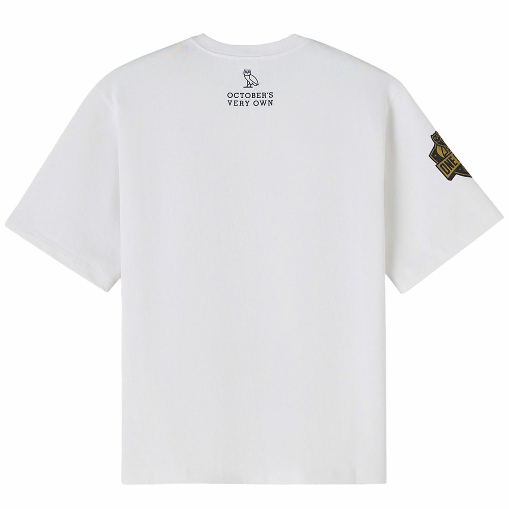 NBA - Los Angeles Lakers OVO x NBA Heavyweight T-Shirt - White