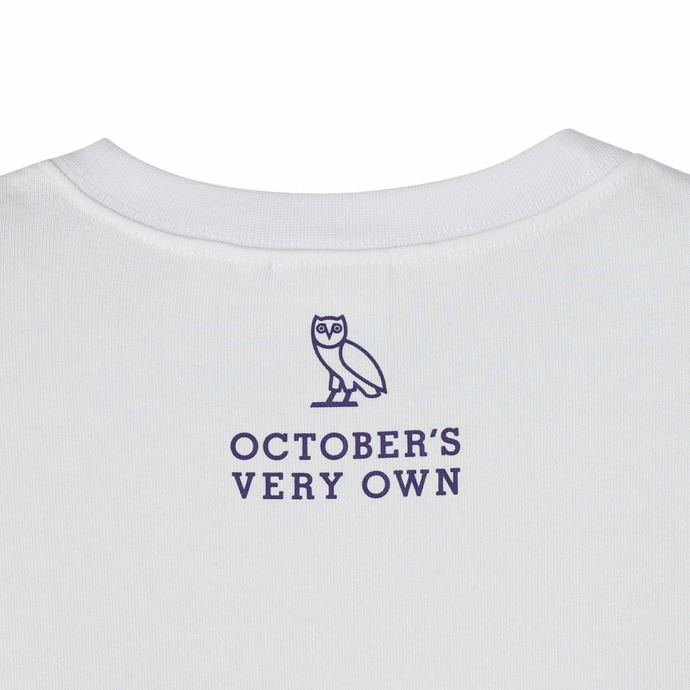 NBA - Los Angeles Lakers OVO x NBA Heavyweight T-Shirt - White