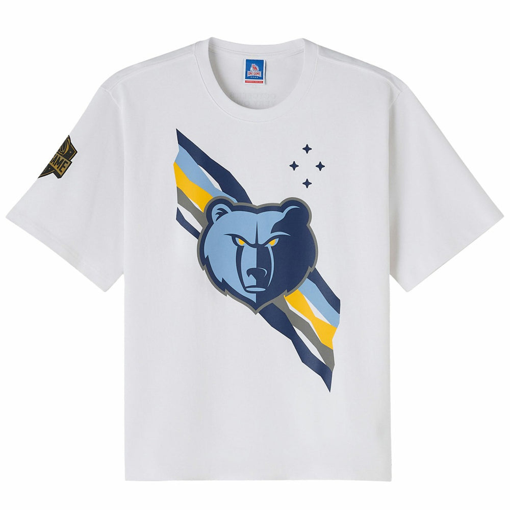 NBA - Memphis Grizzlies OVO x NBA Heavyweight T-Shirt - White