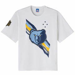 NBA - Memphis Grizzlies OVO x NBA Heavyweight T-Shirt - White