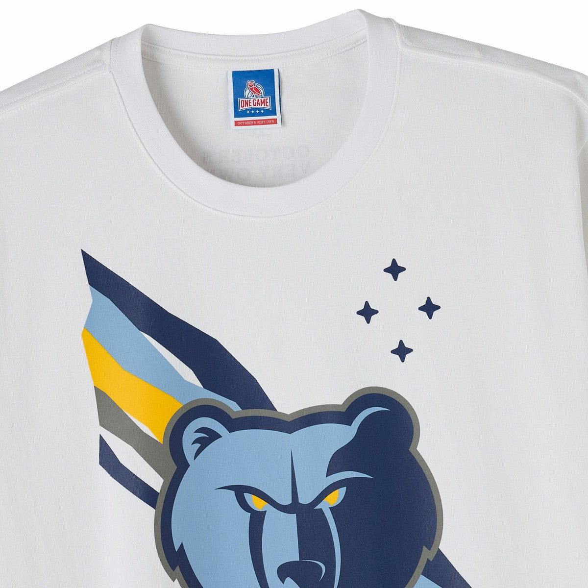 NBA - Memphis Grizzlies OVO x NBA Heavyweight T-Shirt - White