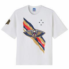 NBA - New Orleans Pelicans OVO x NBA Heavyweight T-Shirt - White