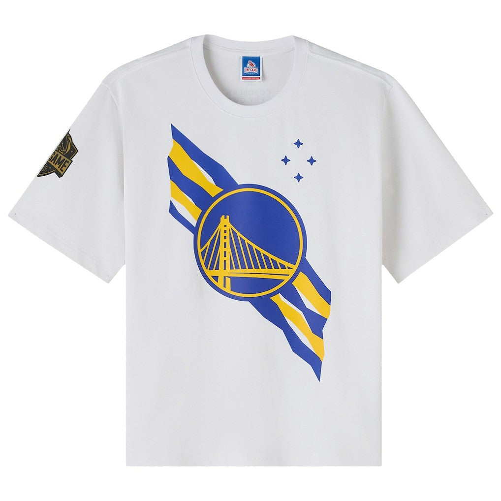 NBA - Golden State Warriors OVO x NBA Heavyweight T-Shirt - White