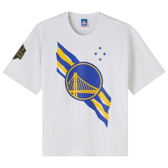 NBA - Golden State Warriors OVO x NBA Heavyweight T-Shirt - White