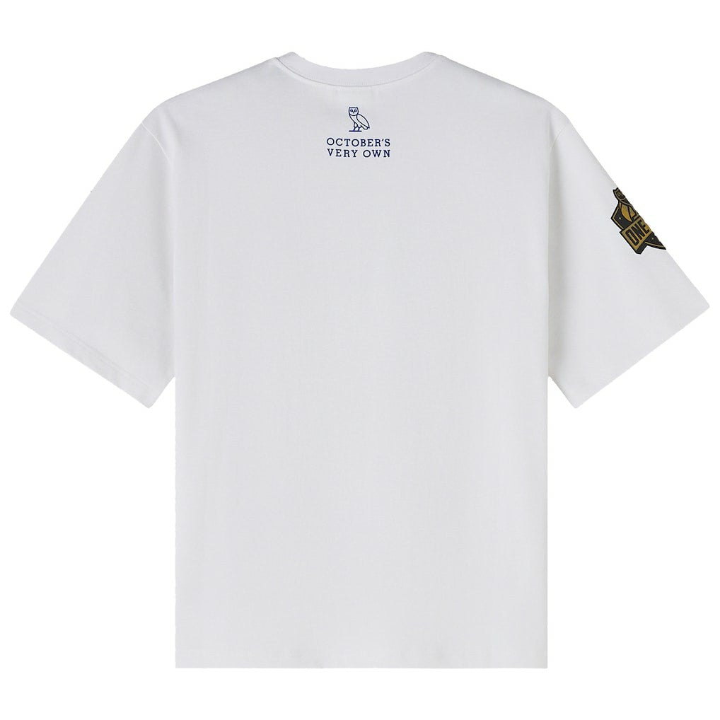 NBA - Golden State Warriors OVO x NBA Heavyweight T-Shirt - White