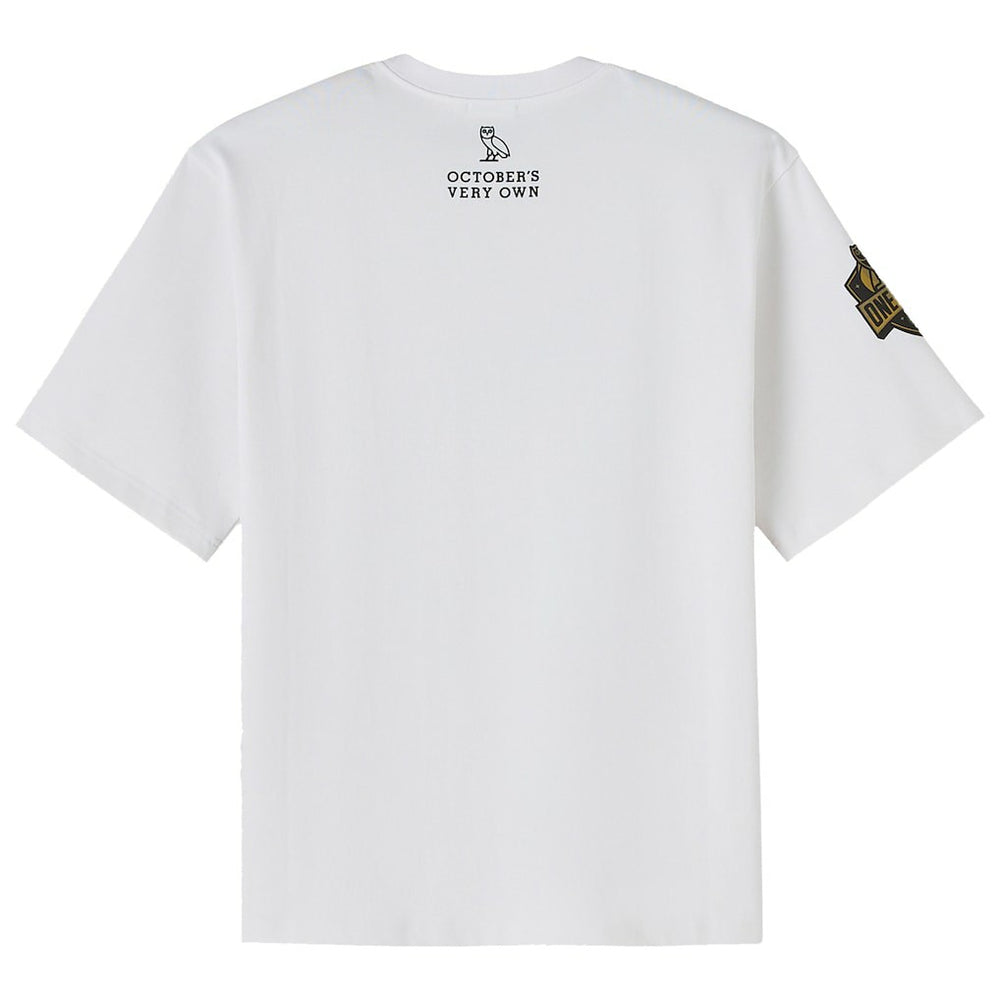 NBA - Brooklyn Nets OVO x NBA Heavyweight T-Shirt - White