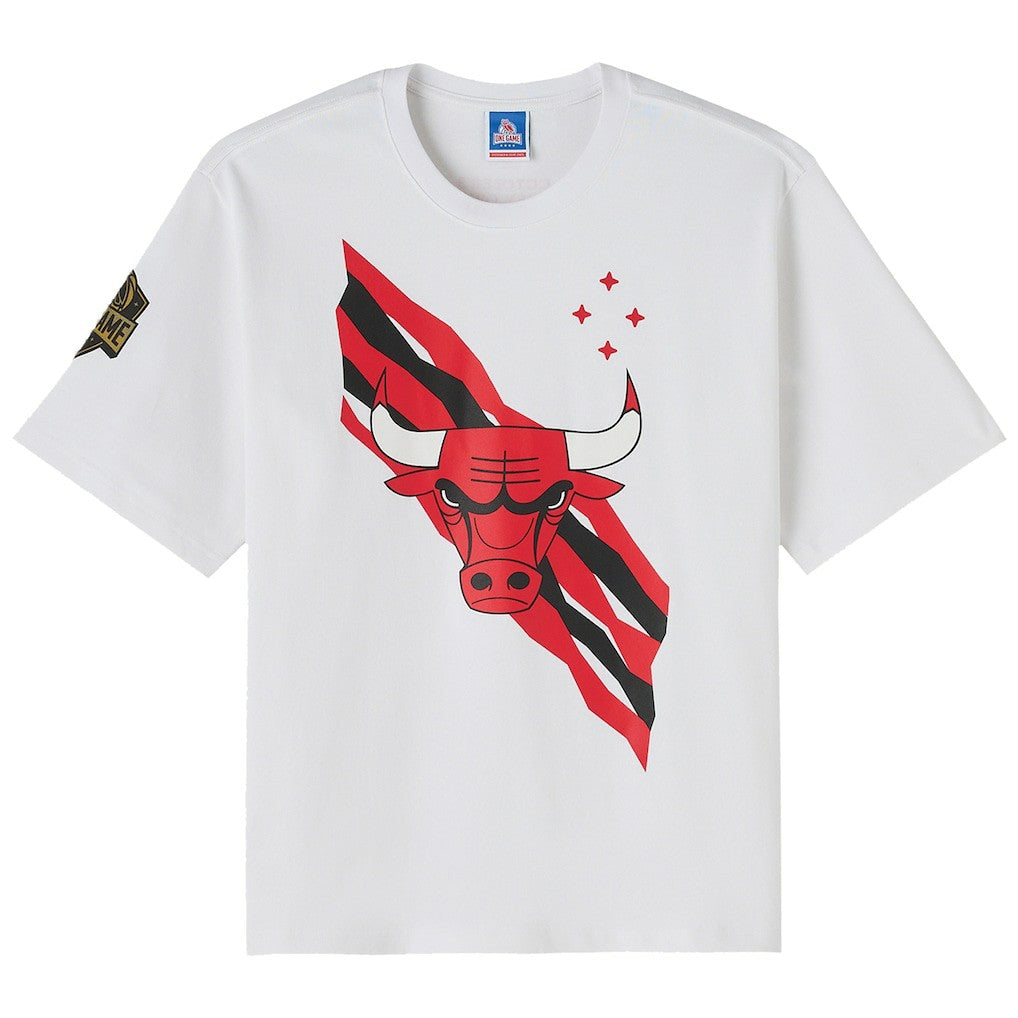 NBA - Chicago Bulls OVO x NBA Heavyweight T-Shirt - White