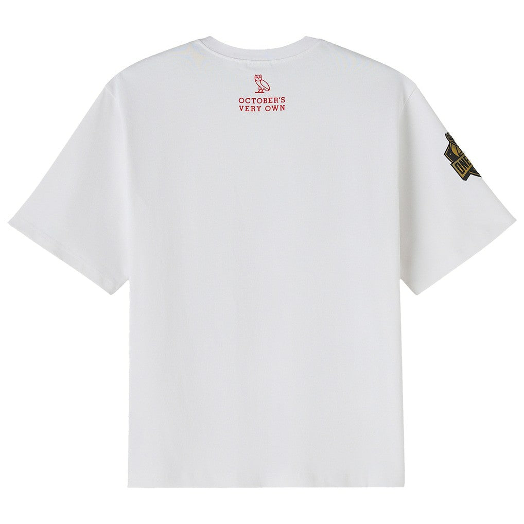 NBA - Chicago Bulls OVO x NBA Heavyweight T-Shirt - White
