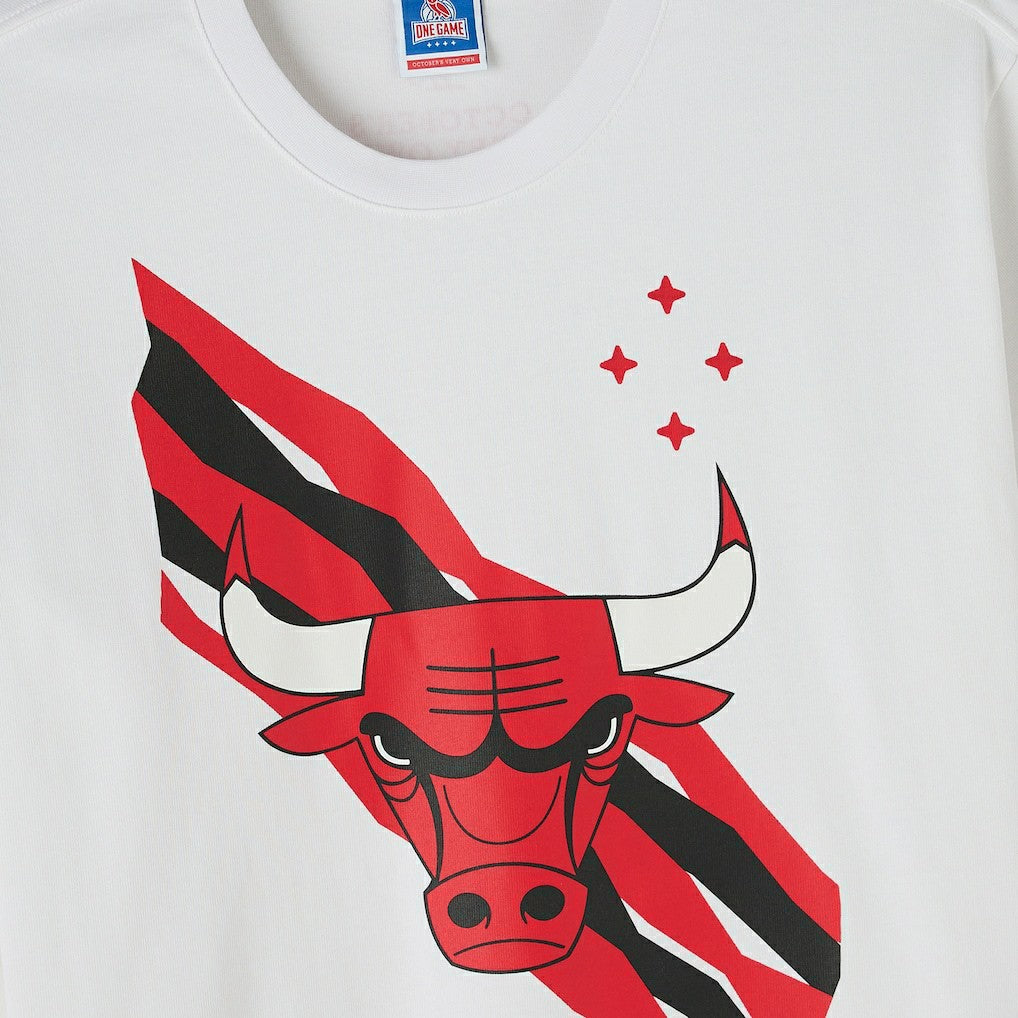 NBA - Chicago Bulls OVO x NBA Heavyweight T-Shirt - White