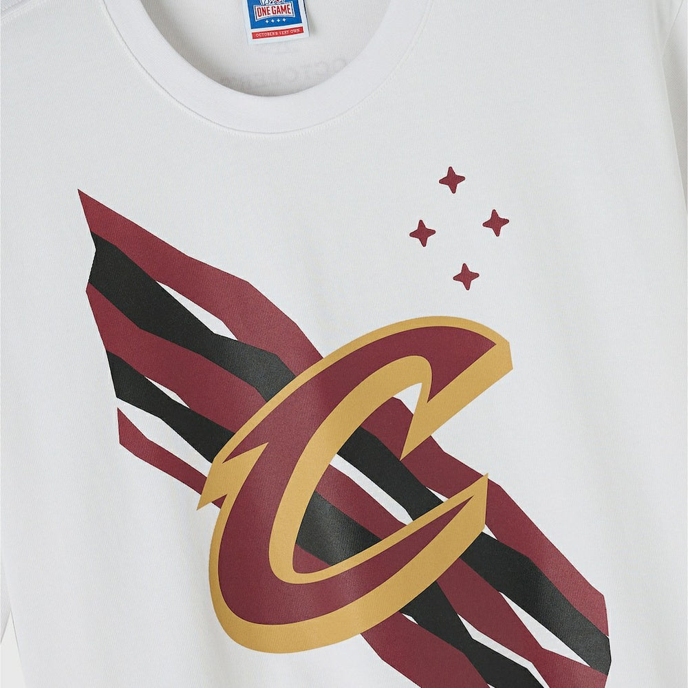 NBA - Cleveland Cavaliers OVO x NBA Heavyweight T-Shirt - White