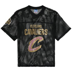 NBA - Cleveland Cavaliers OVO x NBA Mesh Football Fashion Jersey - Black