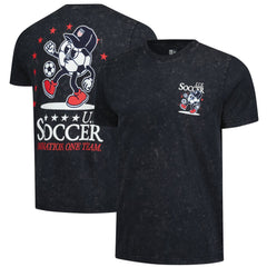New Era USMNT New Era Old School Sport Washed T-Shirts - Navy