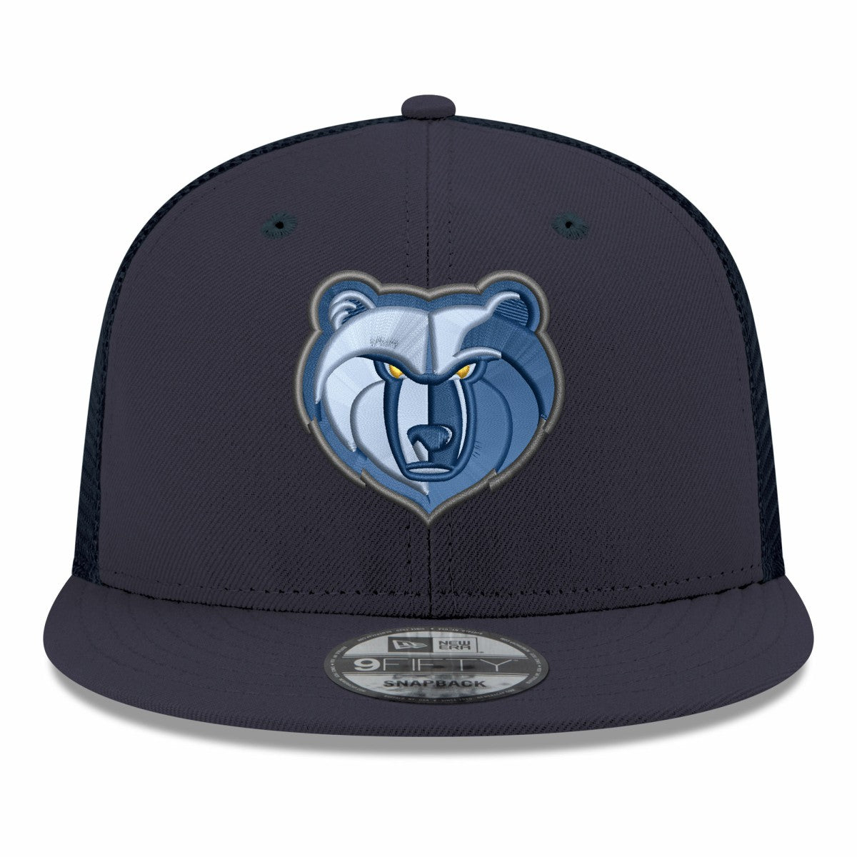 New Era - Memphis Grizzlies Core Logo Meshback 9FIFTY Snapback Hat - Navy