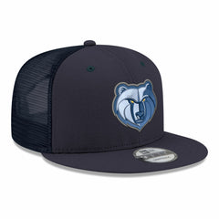 New Era - Memphis Grizzlies Core Logo Meshback 9FIFTY Snapback Hat - Navy