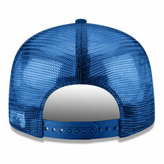 New Era - New York Knicks Core Logo Meshback 9FIFTY Snapback Hat - Blue