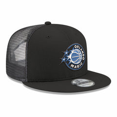 New Era - Orlando Magic Core Logo Meshback 9FIFTY Snapback Hat - Black