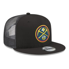 New Era - Denver Nuggets Core Logo Meshback 9FIFTY Snapback Hat - Black