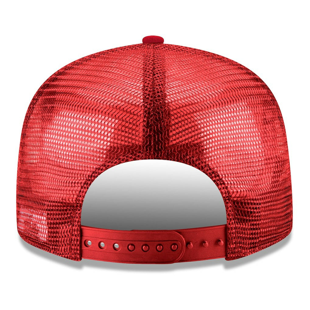 New Era - Chicago Bulls Core Logo Meshback 9FIFTY Snapback Hat - Red
