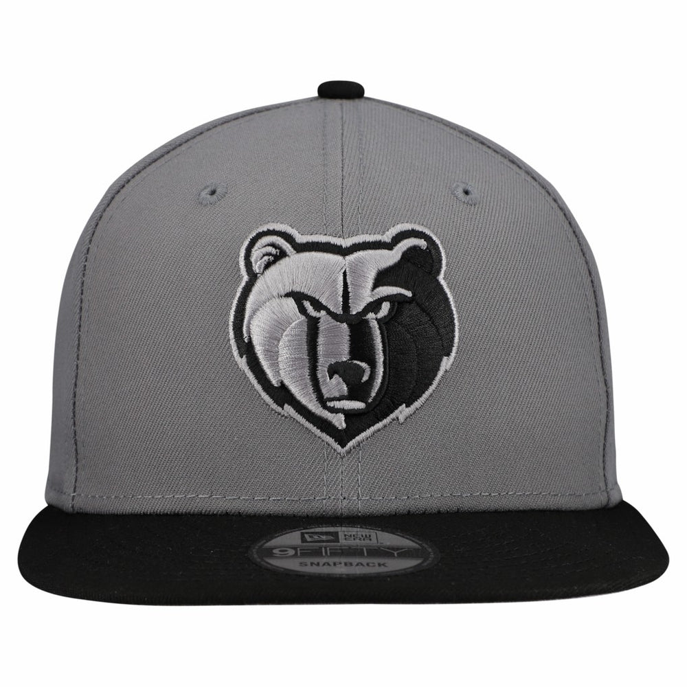 New Era - Memphis Grizzlies Core Logo Storm Gray Two-Tone 9FIFTY Snapback Hat - Gray