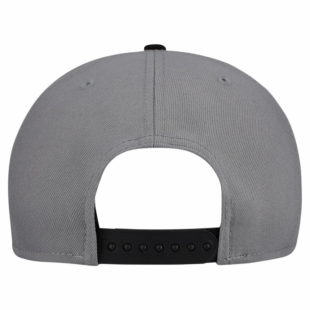 New Era - Miami Heat Core Logo Storm Gray Two-Tone 9FIFTY Snapback Hat - Gray