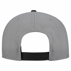 New Era - Toronto Raptors Core Logo Storm Gray Two-Tone 9FIFTY Snapback Hat - Gray
